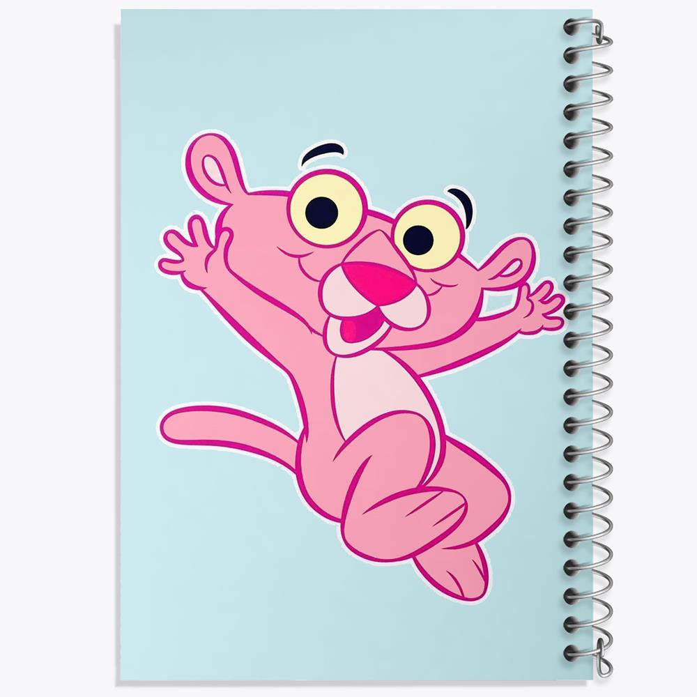 دفتر لیست خرید 50 برگ خندالو طرح پلنگ صورتی Pink Panther کد 1400