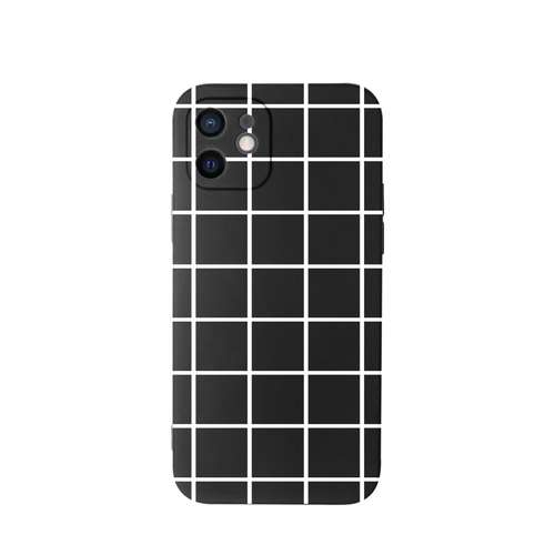 کاور قاب گارد طرح چهارخونه کد s9473 مناسب برای گوشی موبایل اپل iphone 12 mini