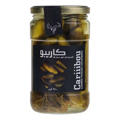 خیارشور درجه یک کاریبو - 660 گرم