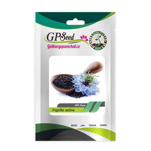 بذر گیاه دارویی سیاه دانه گلبرگ پامچال کد GPF-300