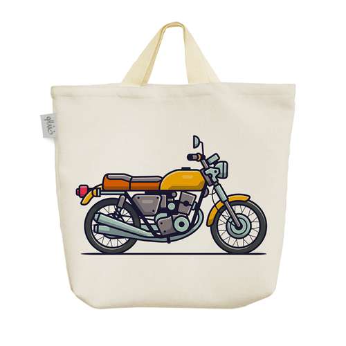 ساک خرید خندالو مدل موتور سیکلت Motorcycle کد 3473