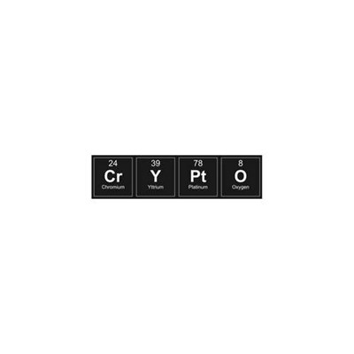 استیکر لپ تاپ لولو طرح CRYPTO کد 678