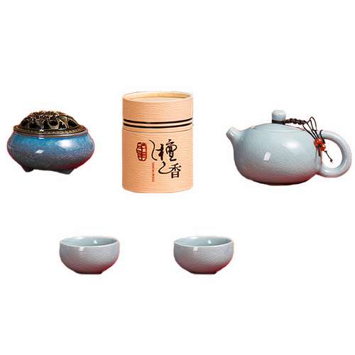 سرویس چای خوری 5 پارچه مدل ست هدیه سنتی چین کد CH-01