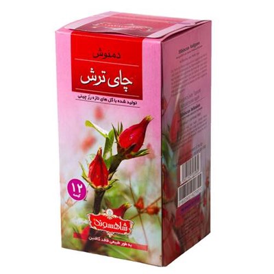 دمنوش گیاهی چای ترش شاهسوند بسته 12 عددی