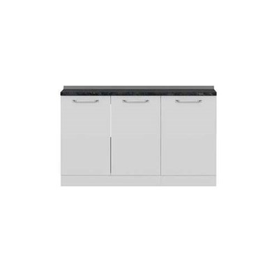 کابینت زمینی فلفور کابینت مدل 130 cm مجموعه دو عددی