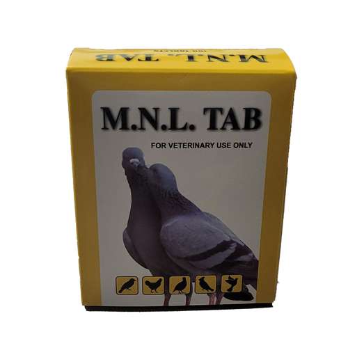 قرص ضد اسهال پرندگان مدل MNL TAB بسته 100 عددی