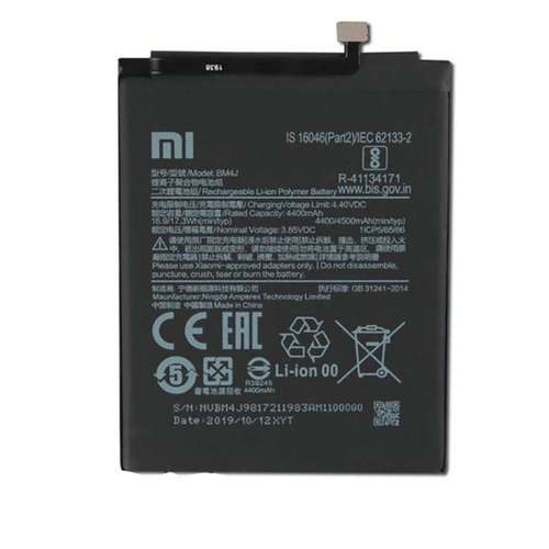 باتری موبایل مدل BM4J ظرفیت 4400 میلی آمپر ساعت مناسب برای گوشی موبایل شیائومی Redmi Note 8 Pro