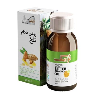 روغن بدن نرمک مدل بادام تلخ حجم 60 میلی لیتر