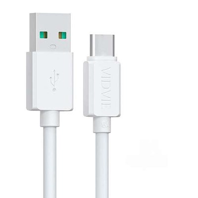 کابل شارژر USB به USB -C ویدوی مدل CB458 طول 1 متر