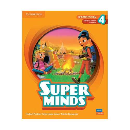 کتاب Super Minds 4 Second Edition Better Learner اثر جمعی از نویسندگان انتشارات Cambridge Pub