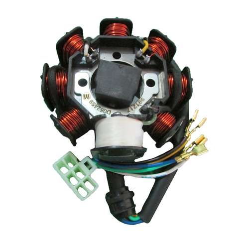 دستگاه برق موتور سیکلت راپیدو مدل داخل روغن کد  501 STATOR COIL ASSY مناسب برای هوندا 125