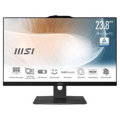 کامپیوتر همه کاره 23.8 اینچ ام اس آی مدل AM242P 12M-i7 16GB 500GB Iris Xe