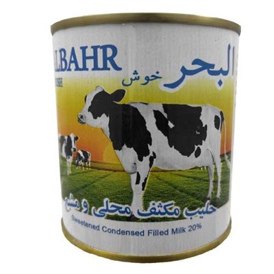 دسر شیر تغلیظ شده شیرین البحر - 387 گرم