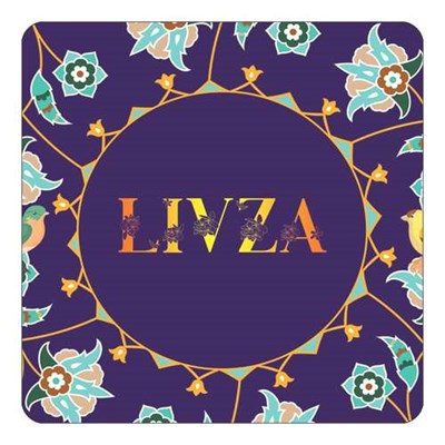 مگنت کاکتی طرح اسم لیوزا livza مدل گل و بلبل کد mg14819