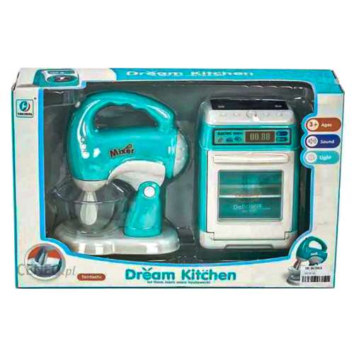 ست اسباب بازی آشپزخانه مدل اجاق گاز فردار و همزن dream kitchen