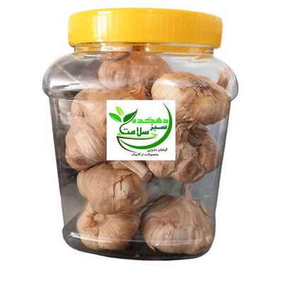 سیر سیاه فرآوری شده دهکده سبز سلامت - 400 گرم