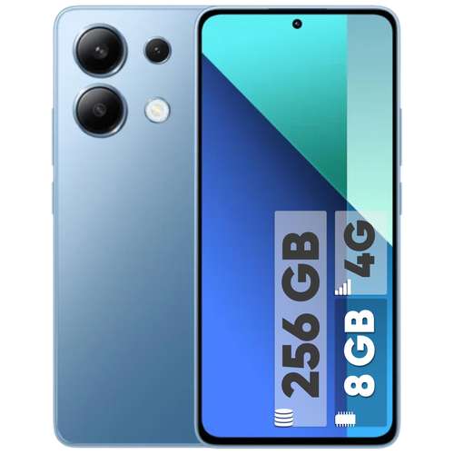 گوشی موبایل شیائومی مدل Redmi Note 13 4G دو سیم کارت ظرفیت 256 گیگابایت و رم 8 گیگابایت