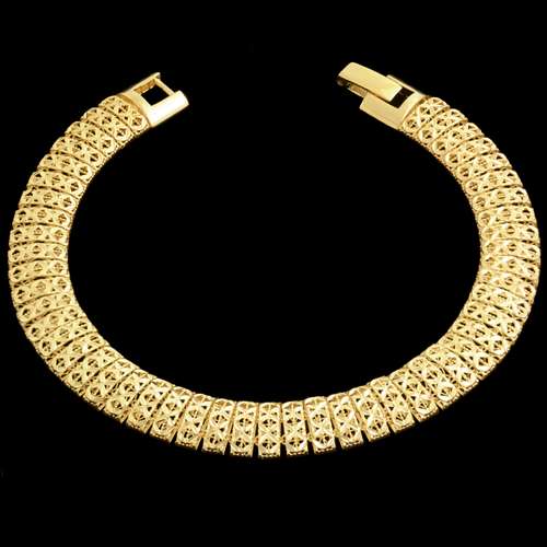 دستبند طلا 18 عیار زنانه طلای مستجابی کد 18.5