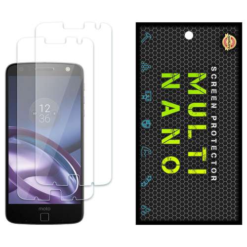 محافظ صفحه نمایش مولتی نانو مدل X-S2N مناسب برای گوشی موبایل موتورولا Moto Z بسته دو عددی