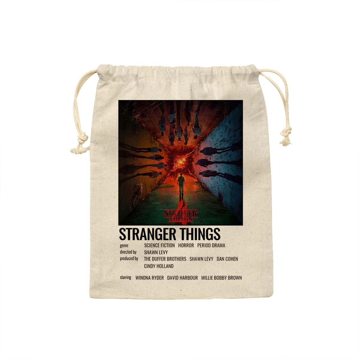 کیسه نان و سبزی ترمه طراحان ایده مدل سریال چیزهای عجیب Stranger Things کد strm0921 - S