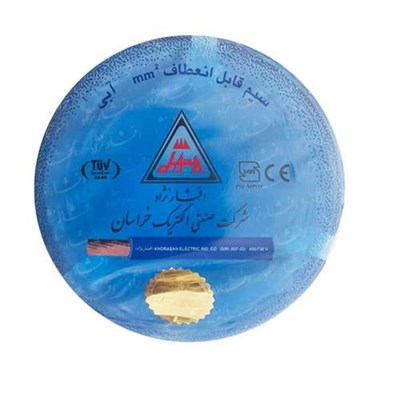 سیم برق افشان 1 در 1.5 خراسان افشارنژاد مدل 1.5