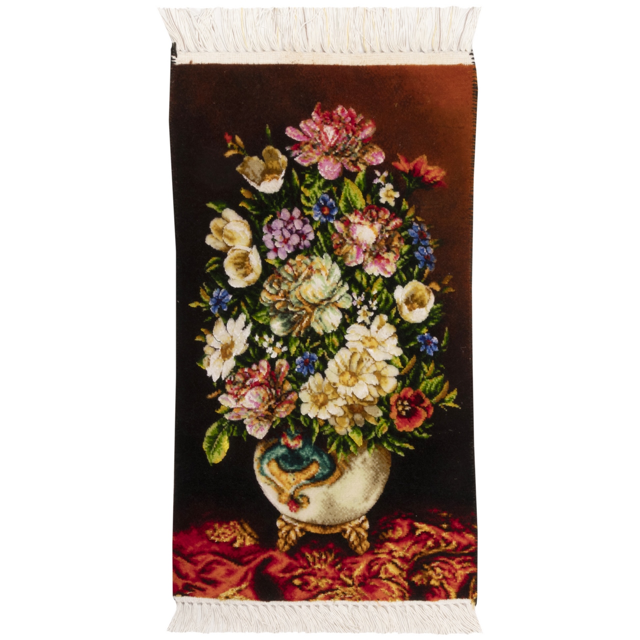 فرش دستباف دیوارکوب سی پرشیا مدل گل در گلدان کد 903281