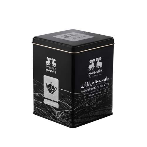 چای سیاه خارجی شکسته  با اسانس برگاموت دو قوچ - 450 گرم