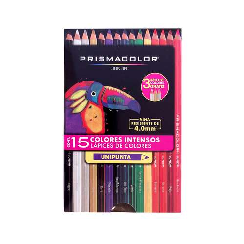 مداد رنگی 15 رنگ پریسماکالر مدل JUNIOR 