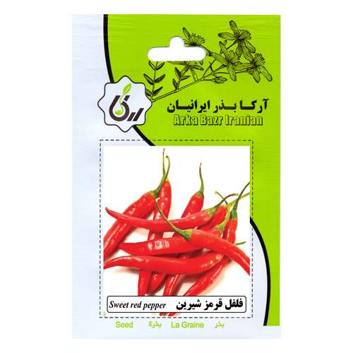 بذر فلفل قرمز شیرین آرکا بذر ایرانیان کد 184-ARK