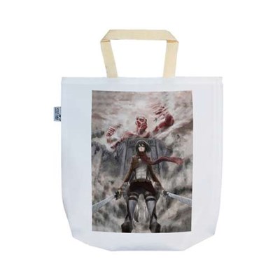 ساک خرید ترمه طراحان ایده طرح اَتک آن تایتان Attack on Titan کد strm0372 - SS