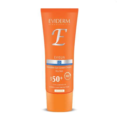 کرم ضد آفتاب بدون رنگ اویدرم SPF 50 مدل 959 ‌مناسب برای پوست های خشک حجم 40 میلی‌لیتر