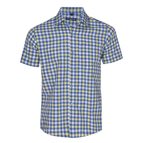 پیراهن آستین کوتاه مردانه مدل FX308