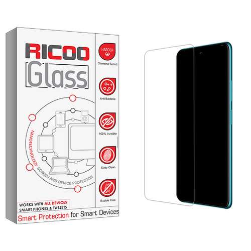 محافظ صفحه نمایش شیشه ای ریکو مدل Ricoo Glass MIX3 مناسب برای گوشی موبایل اوپو A32 \ A33 2020 \ A53 \ A53s \ A54 \ A55 4G