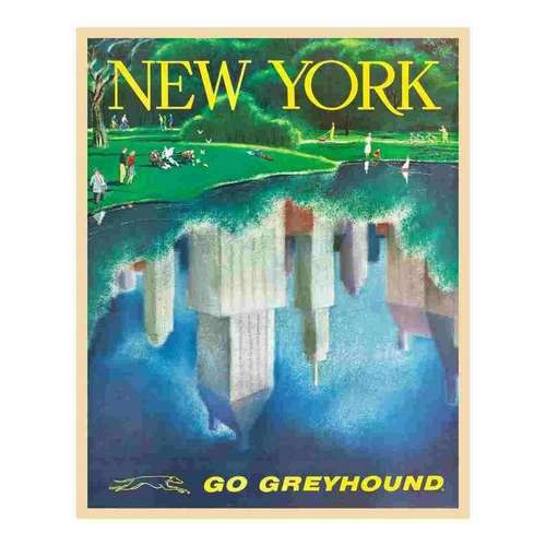 پوستر مدل سف چاپ سنترال پارک نیویورک