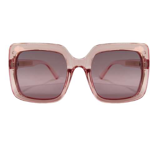 عینک آفتابی زنانه مدل مربعی کائوچو شاین دار کد 0139 UV400