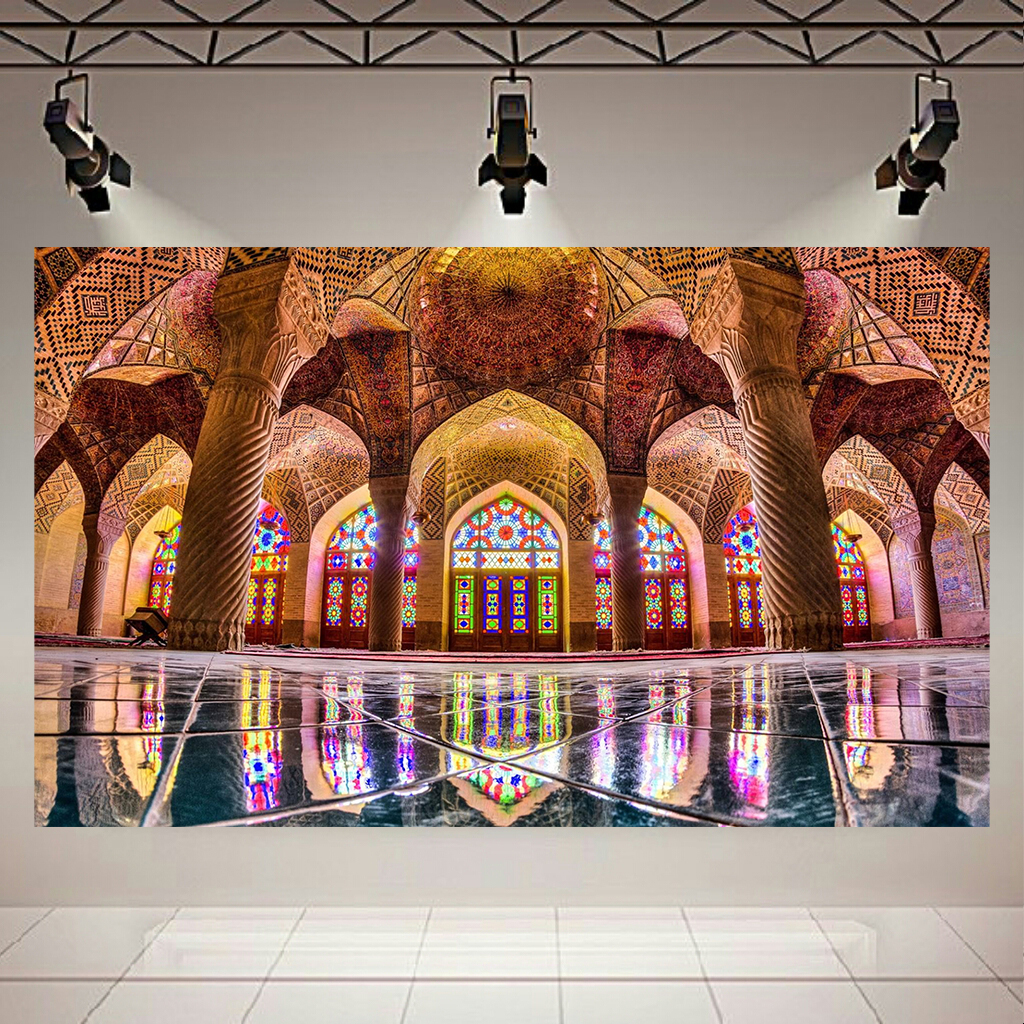 پوستر طرح معماری مدل مسجد نصیرالملک شیراز کد AR4300