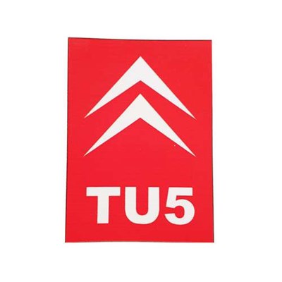 برچسب شیشه خودرو قطعه سازان کبیر مدل CHS-TU5-566