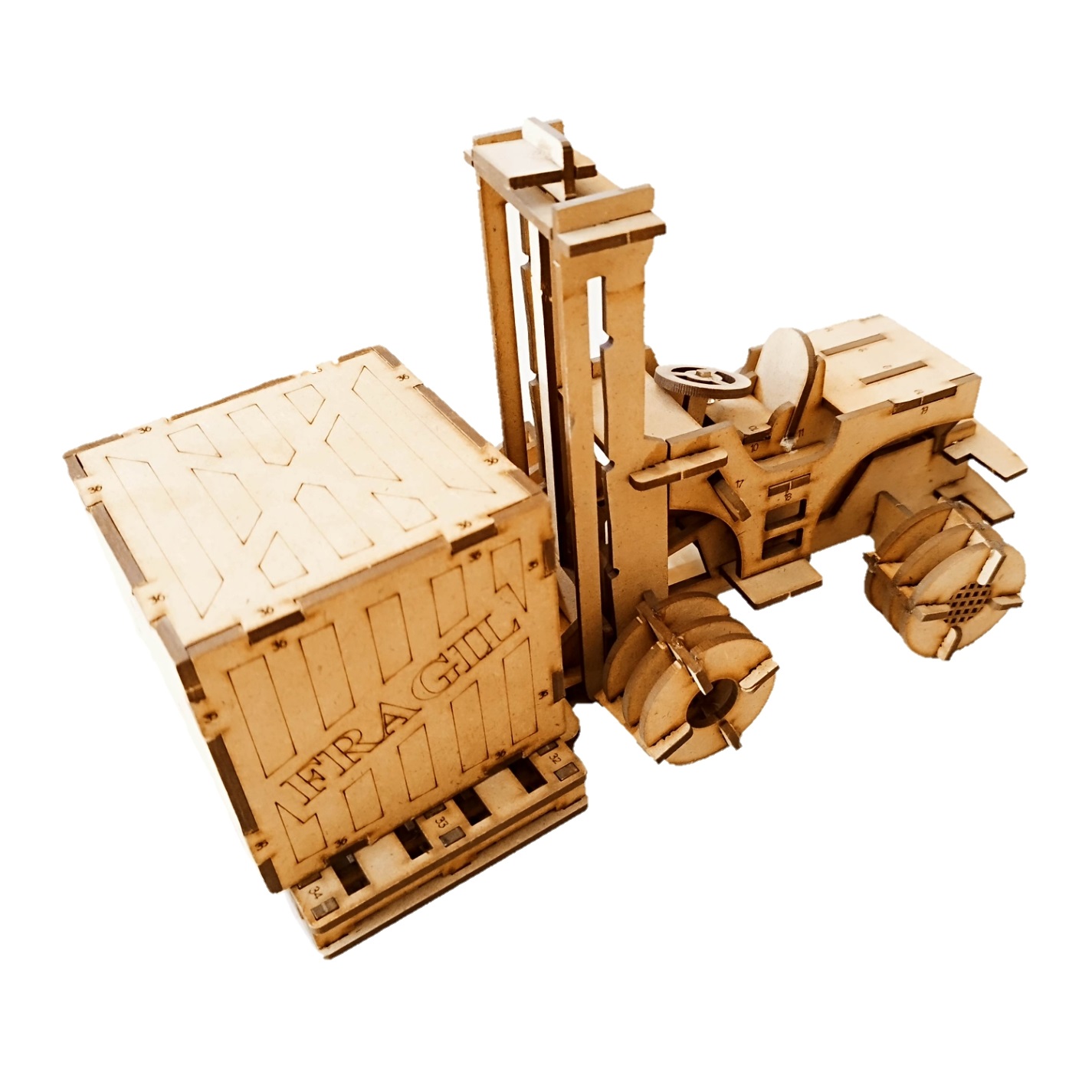 ساختنی مدل پازل چوبی سه بعدی لیفتراک