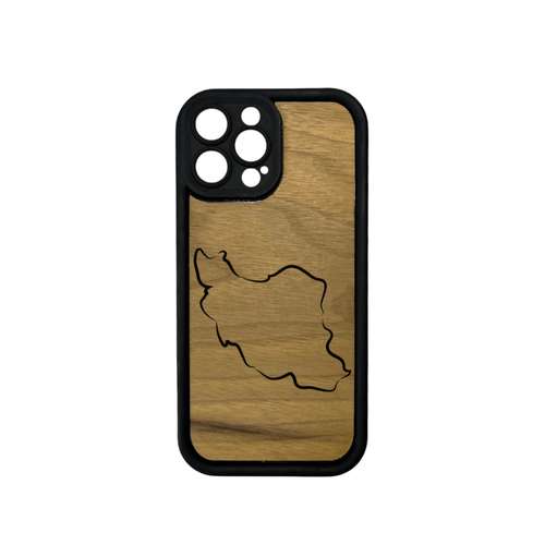 کاور مدل wood طرح ایران مناسب برای گوشی موبایل اپل iPhone 13 pro max