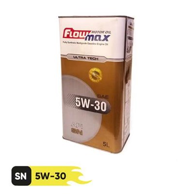 روغن موتور پارس فلومکس مدل Ultratech 5W30 SN حجم 5 ليتر