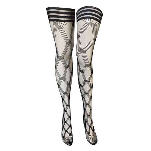 جوراب ساق بلند زنانه مدل فانتزی کد FZ026