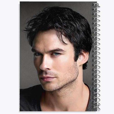 دفتر لیست خرید 50 برگ خندالو طرح دیمون سالواتوره خاطرات یک خون آشام The Vampire Diaries کد 23669