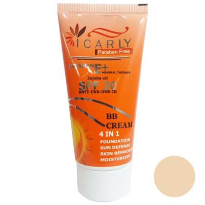 کرم ضد آفتاب آی کارلی مدل BB CREAM حجم 50 میلی لیتر