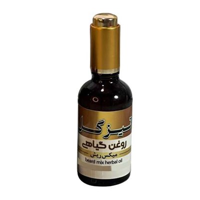 روغن تقویت کننده ریش و سبیل تیزگل مدل mix حجم 50 میلی لیتر