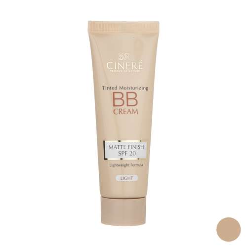 کرم پودر مرطوب کننده (BB Cream SPF40) سينره Light حجم 75 میلی لیتر