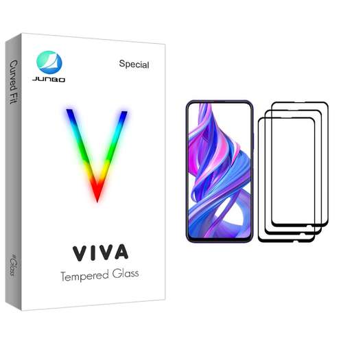 محافظ صفحه نمایش جانبو مدل Viva Glass مناسب برای گوشی موبایل آنر 9X Pro بسته سه عددی