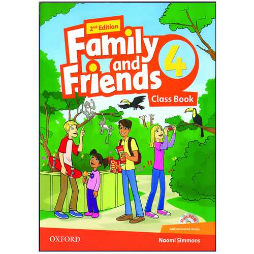 کتاب Family and Friends 2nd 4 اثر Naomi Simmons انتشارات هدف نوین