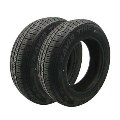 لاستیک خودرو کویر تایر مدل KB26 سایز 165/65R13 - دو حلقه 