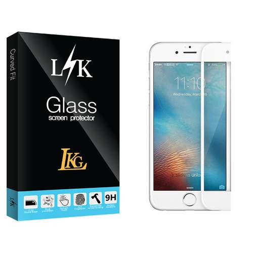 محافظ صفحه نمایش ال کا جی مدل LK Glass مناسب برای گوشی موبایل اپل iPhone 6/6s