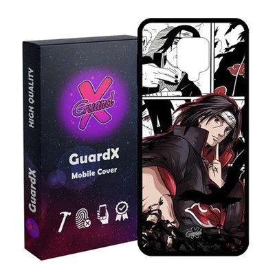 کاور گارد ایکس طرح Itachi Anime مدل Glass10550 مناسب برای گوشی موبایل شیائومی Redmi Note9 Pro/Note 9 Pro Max/Redmi Note 9S/MI Poco M2 Pro